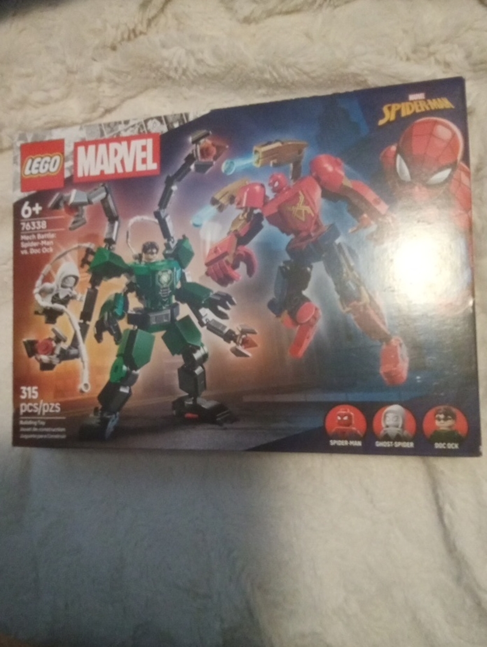 Lego Marvel Spider-Man Vs Doc Ock Mech Battle Set